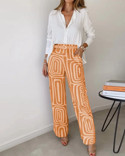 Olivia | Ensemble Deux Pièces Élégant (CEINTURE OFFERTE)