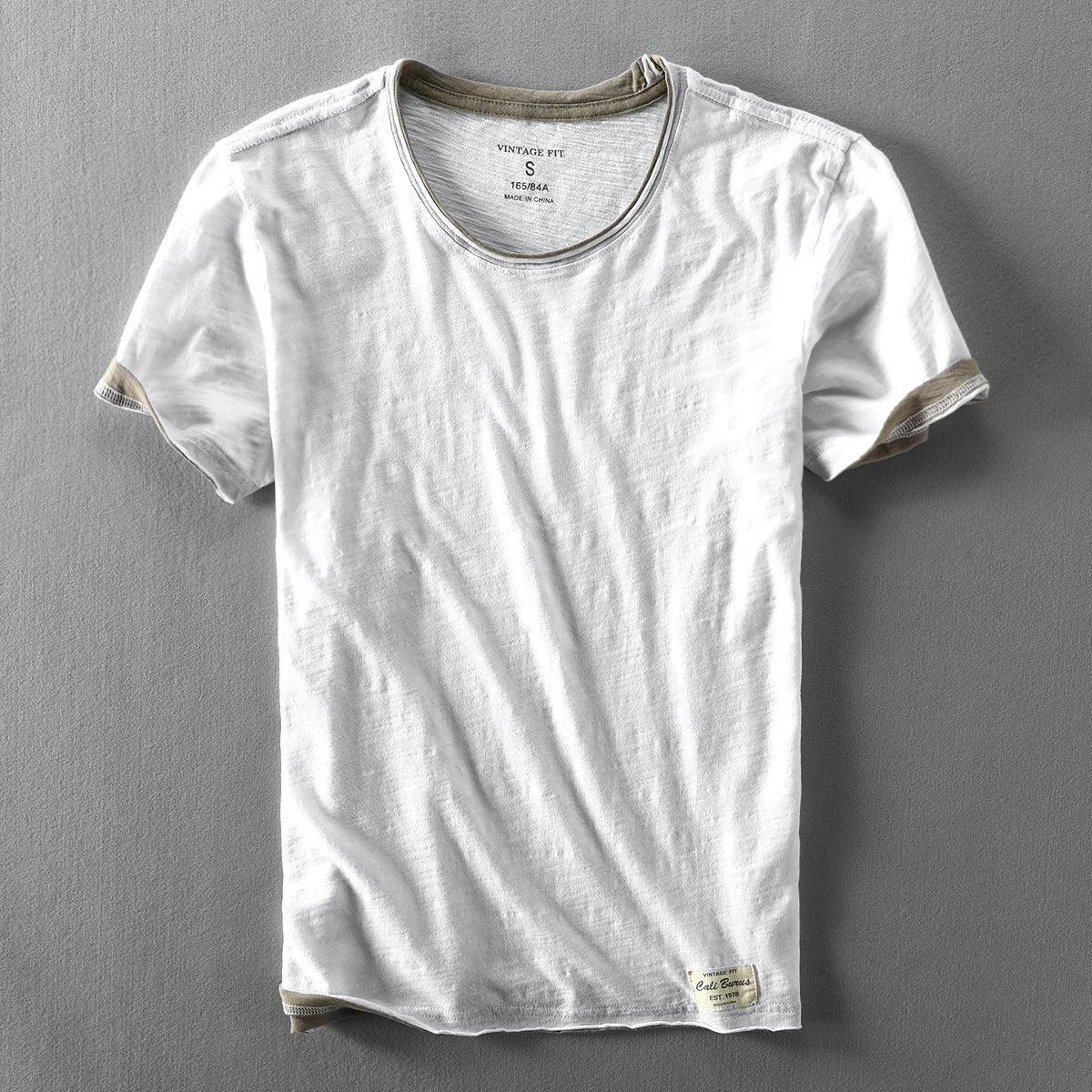 T-shirt en Coton pour Homme | Respirant & Classique