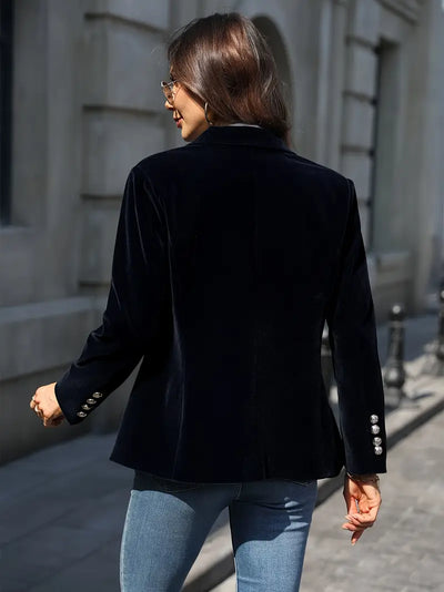 Caterina™ | Blazer en Velours Élégant