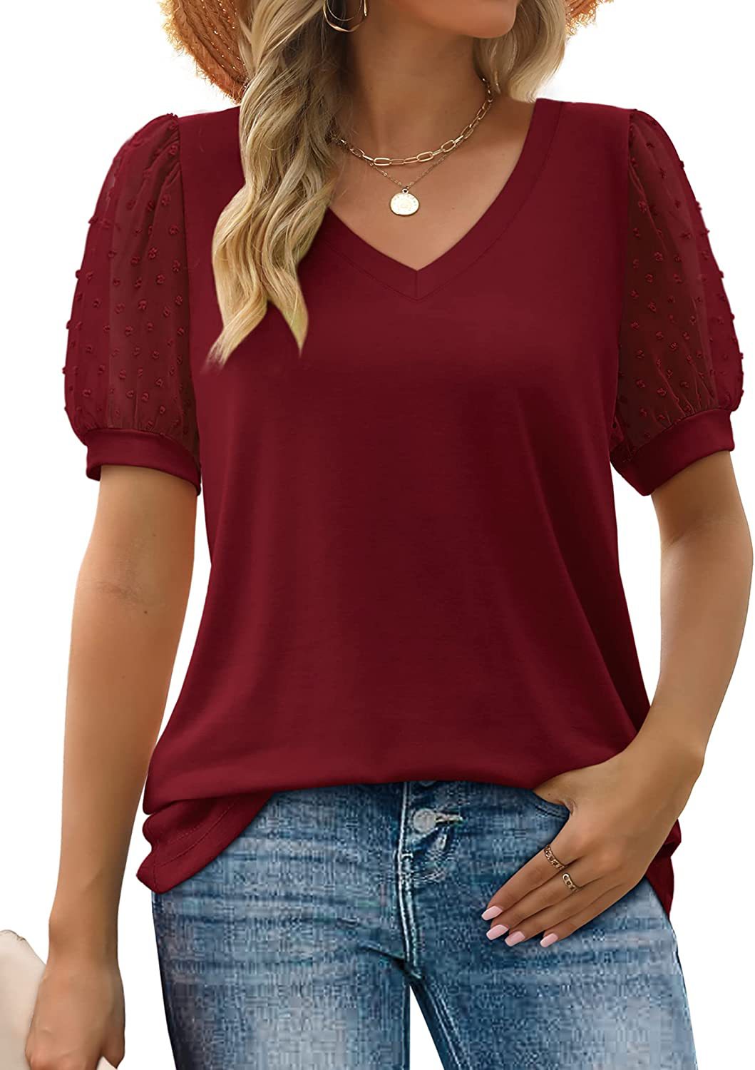 GIOIA | T-shirt à Manches Brodées