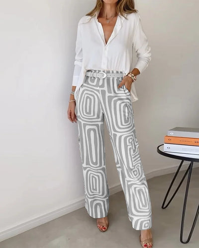 Olivia | Ensemble Deux Pièces Élégant (CEINTURE OFFERTE)