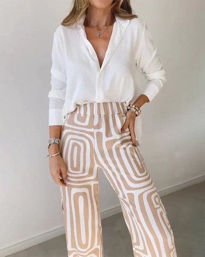 Olivia | Ensemble Deux Pièces Élégant (CEINTURE OFFERTE)