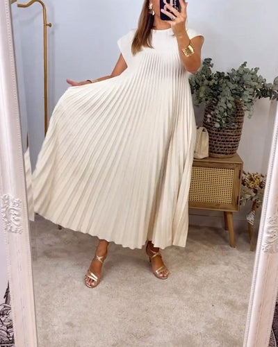 Edith™ | Robe Maxi Plissée
