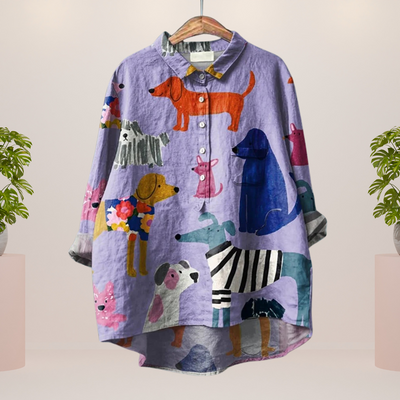 Freya | T-shirt artistique imprimé tendance
