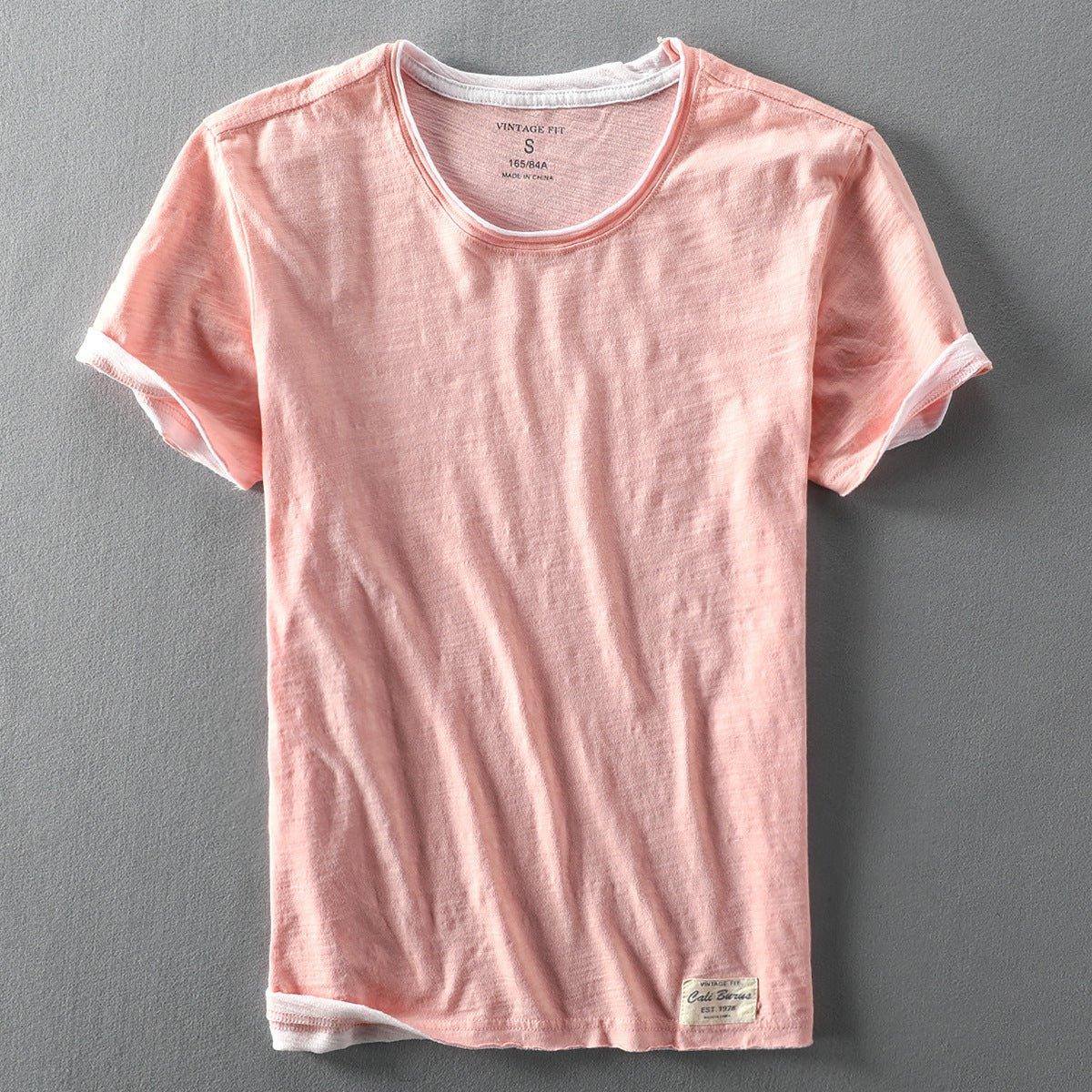 T-shirt en Coton pour Homme | Respirant & Classique