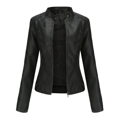 Milena™ - Veste en cuir élégante