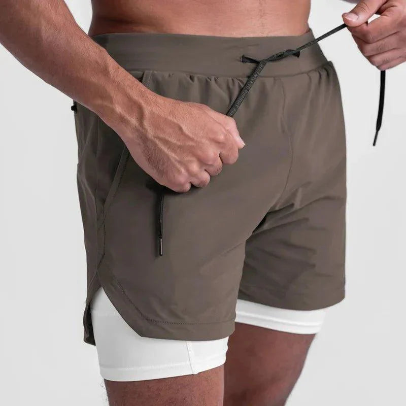 Shorts de sport | Double épaisseur et polyvalents