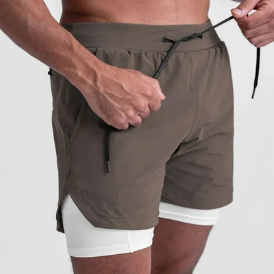 Shorts de sport | Double épaisseur et polyvalents