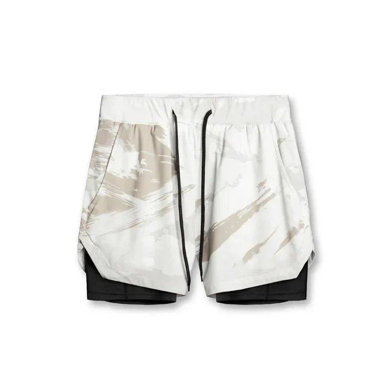 Shorts de sport | Double épaisseur et polyvalents