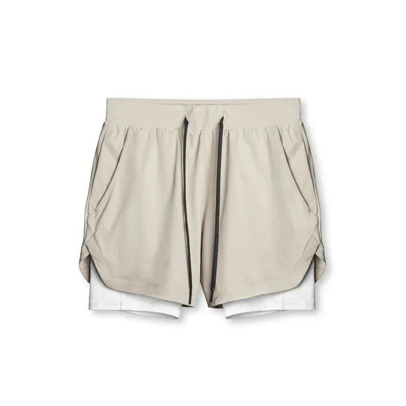 Shorts de sport | Double épaisseur et polyvalents