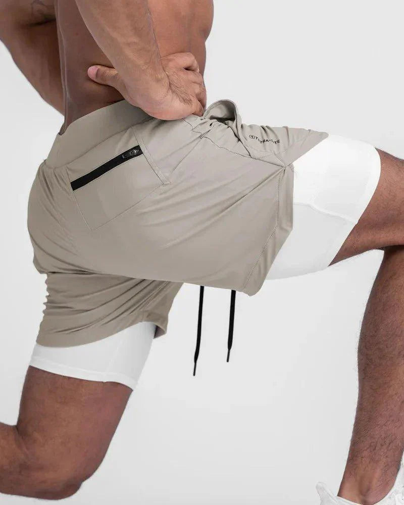 Shorts de sport | Double épaisseur et polyvalents