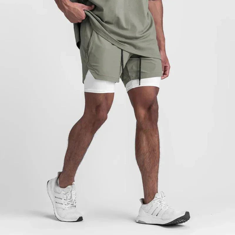 Shorts de sport | Double épaisseur et polyvalents