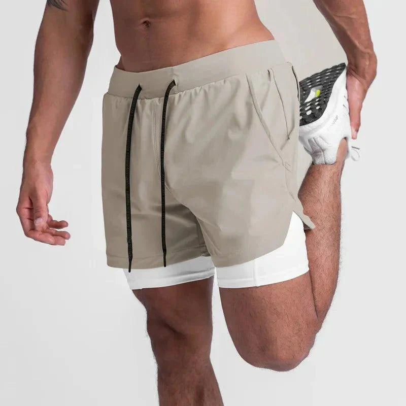 Shorts de sport | Double épaisseur et polyvalents