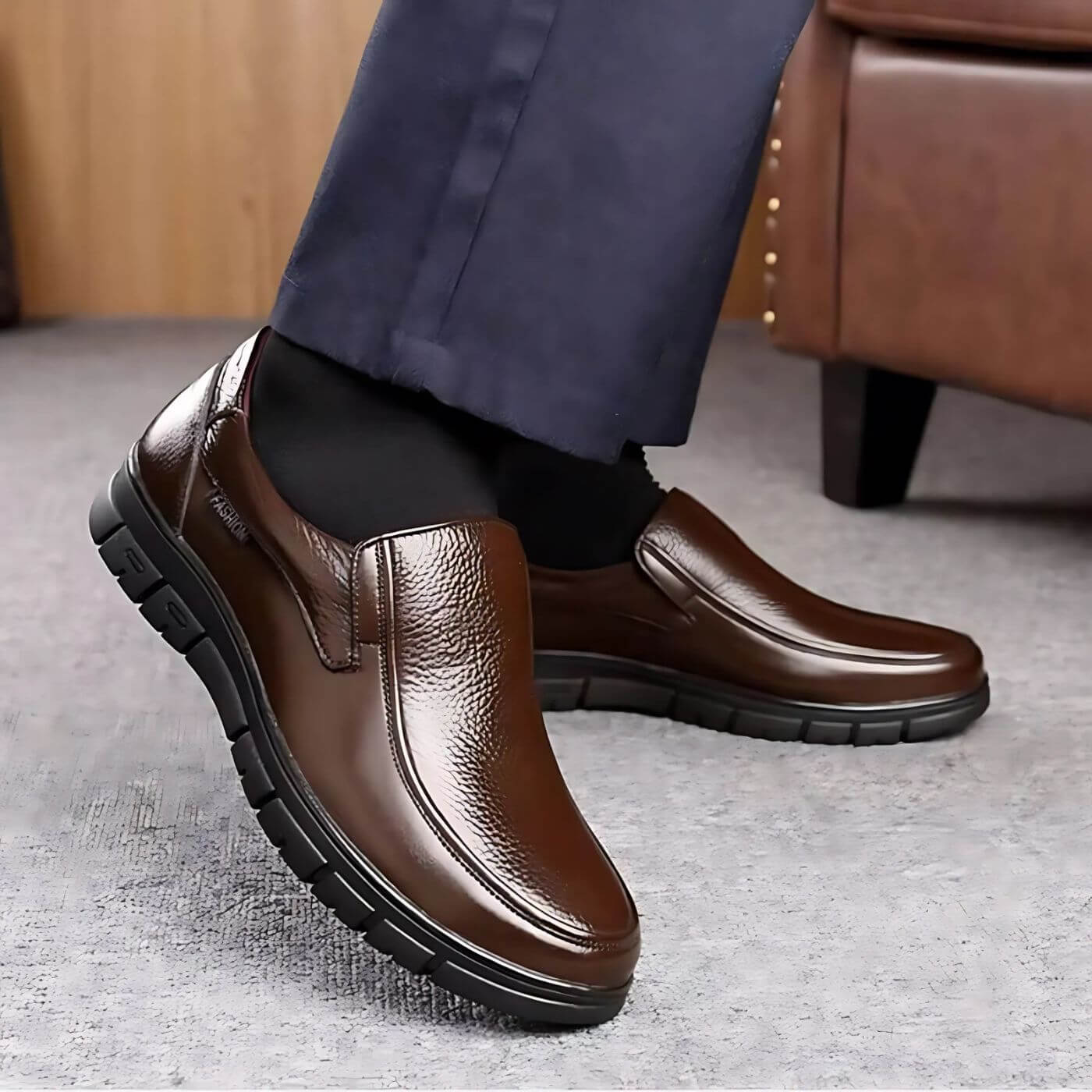MAX | CHAUSSURES EN CUIR ÉLÉGANTES