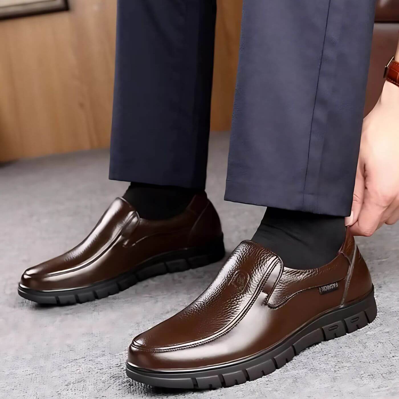 MAX | CHAUSSURES EN CUIR ÉLÉGANTES