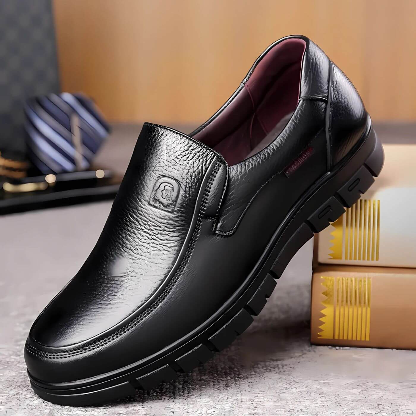 MAX | CHAUSSURES EN CUIR ÉLÉGANTES