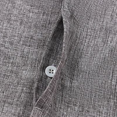 Chemise pour hommes intemporelle | Chemise d'été à col en V