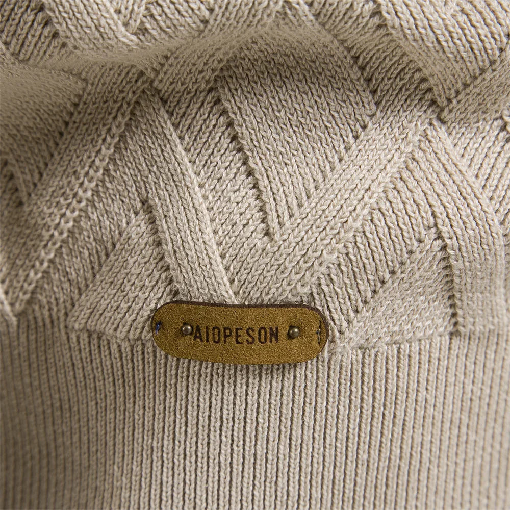 MIRAVO | Pull homme à motif carreaux