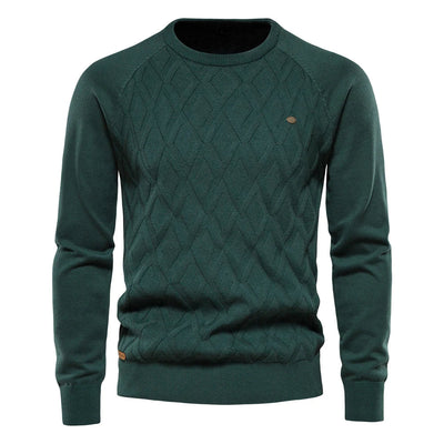 MIRAVO | Pull homme à motif carreaux
