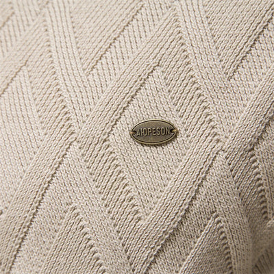 MIRAVO | Pull homme à motif carreaux