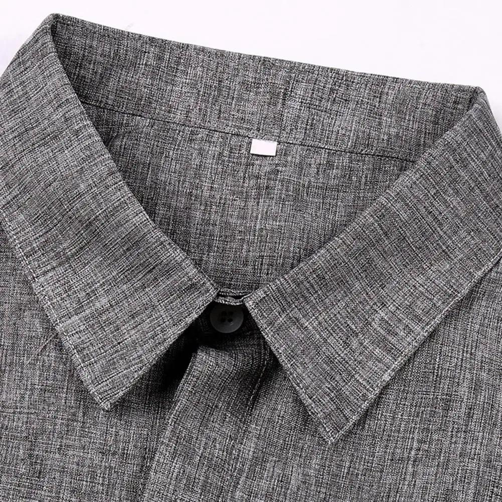 Chemise pour hommes intemporelle | Chemise d'été à col en V