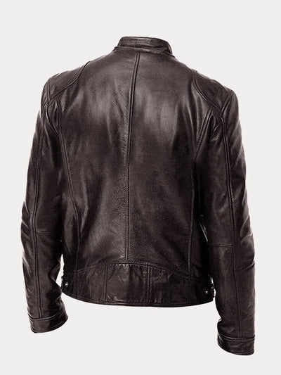 James | Veste en Cuir Élégante