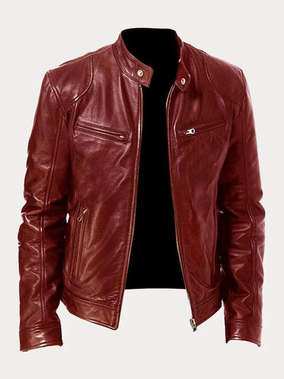 James | Veste en Cuir Élégante