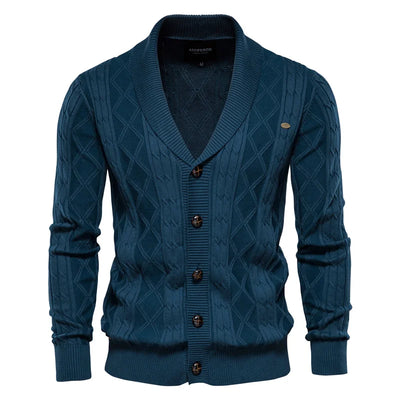 MIRAVO | Cardigan pour hommes avec patte de boutonnage