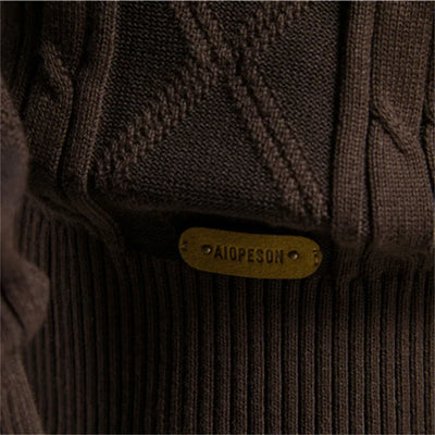 MIRAVO | Cardigan pour hommes avec patte de boutonnage