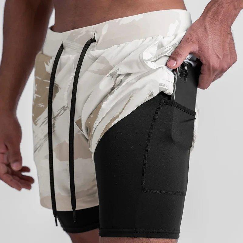 Shorts de sport | Double épaisseur et polyvalents