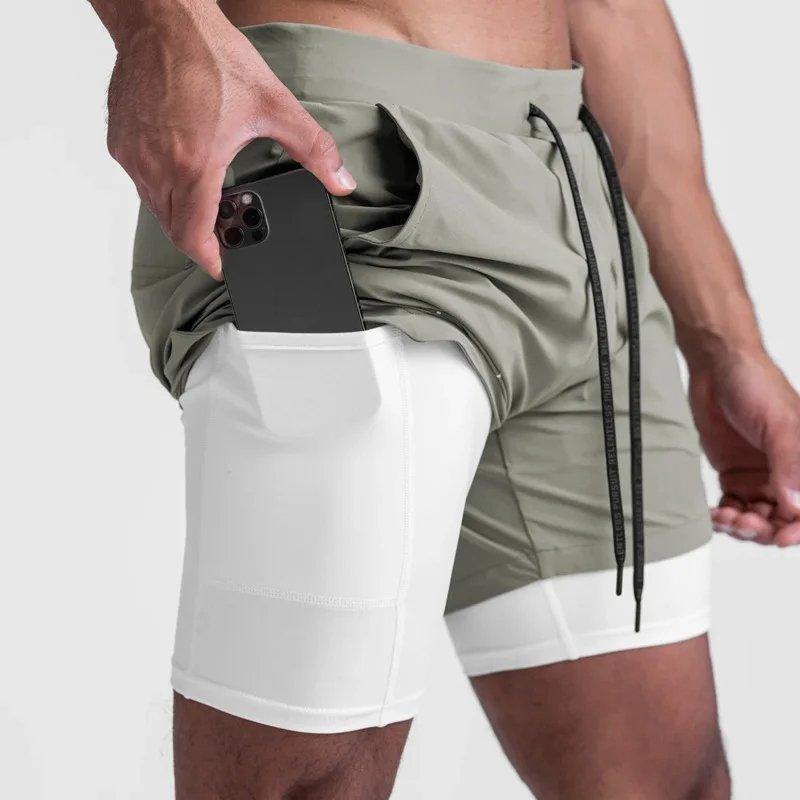 Shorts de sport | Double épaisseur et polyvalents