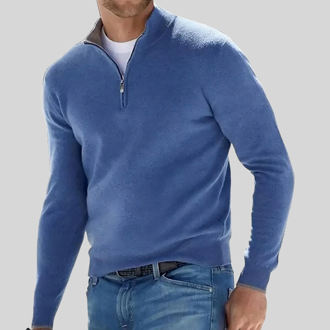 Raff | Pull d'Hiver Zippé