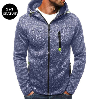 CLAUDE - Veste de sport décontractée avec capuche et manches