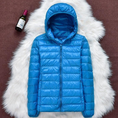 Nord™ – Nouvelle veste imperméable avec doublure en plumes d'oie blanche