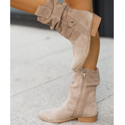 Alexis – Bottines avec Fermeture Éclair Simple et Confort Orthopédique+ Support