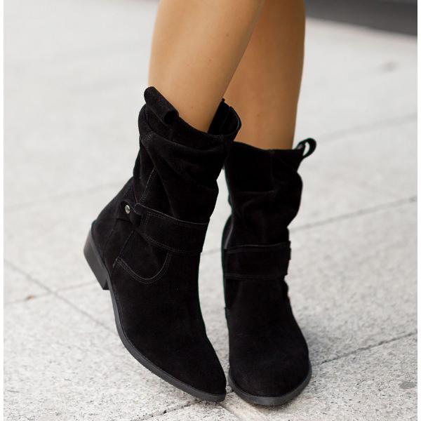Alexis – Bottines avec Fermeture Éclair Simple et Confort Orthopédique+ Support