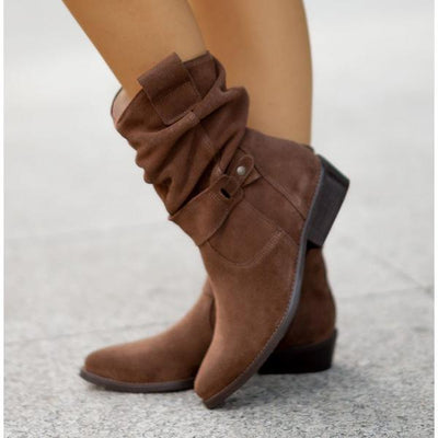 Alexis – Bottines avec Fermeture Éclair Simple et Confort Orthopédique+ Support