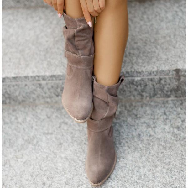 Alexis – Bottines avec Fermeture Éclair Simple et Confort Orthopédique+ Support