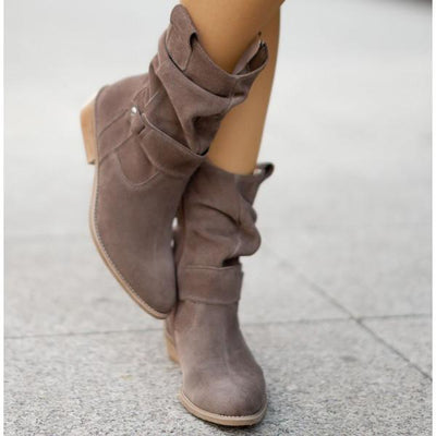 Alexis – Bottines avec Fermeture Éclair Simple et Confort Orthopédique+ Support