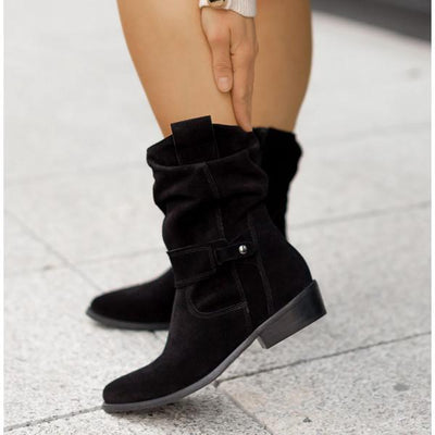 Alexis – Bottines avec Fermeture Éclair Simple et Confort Orthopédique+ Support