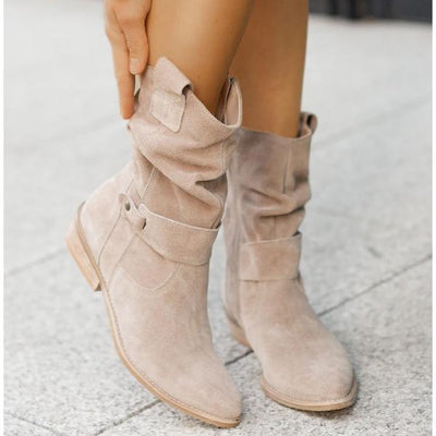 Alexis – Bottines avec Fermeture Éclair Simple et Confort Orthopédique+ Support