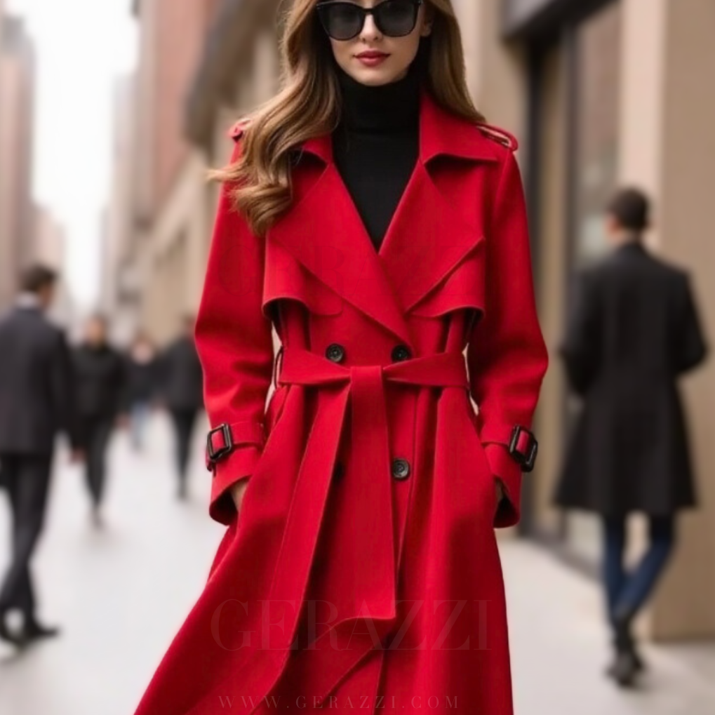 Clara | Trench ceinturé élégant