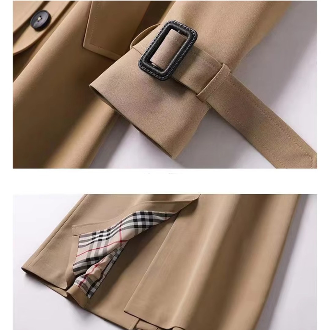 Clara | Trench ceinturé élégant