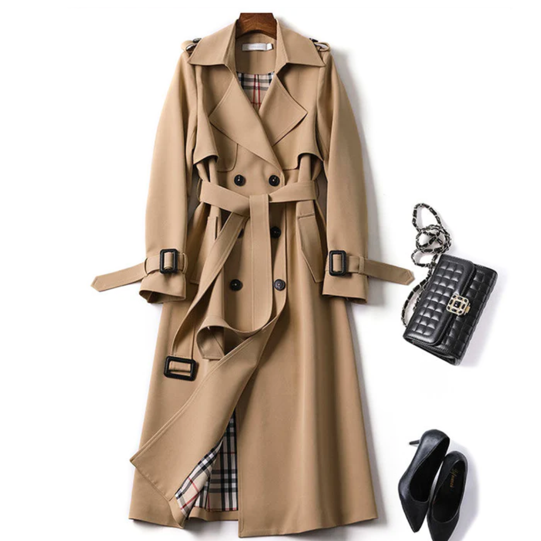 Clara | Trench ceinturé élégant