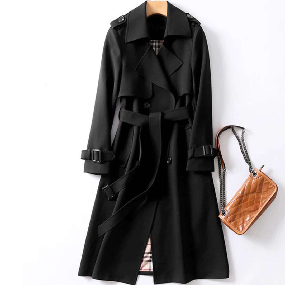 Clara | Trench ceinturé élégant