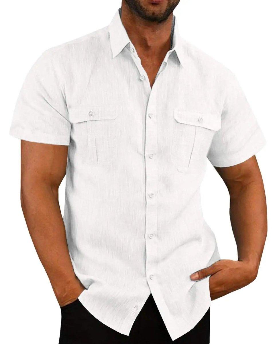 Chemise en Lin pour Homme | Élégante & Respirante