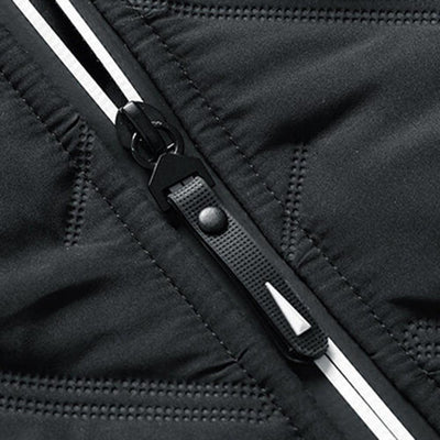 Veste d'hiver en tissu en coton résistant | Légère et chaude avec triple isolation