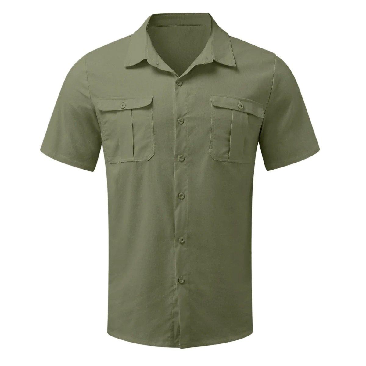 Chemise en Lin pour Homme | Élégante & Respirante