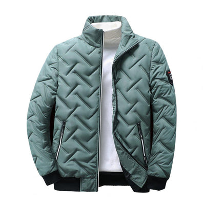 Veste d'hiver en tissu en coton résistant | Légère et chaude avec triple isolation