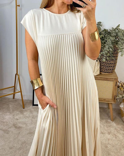 Edith™ | Robe Maxi Plissée